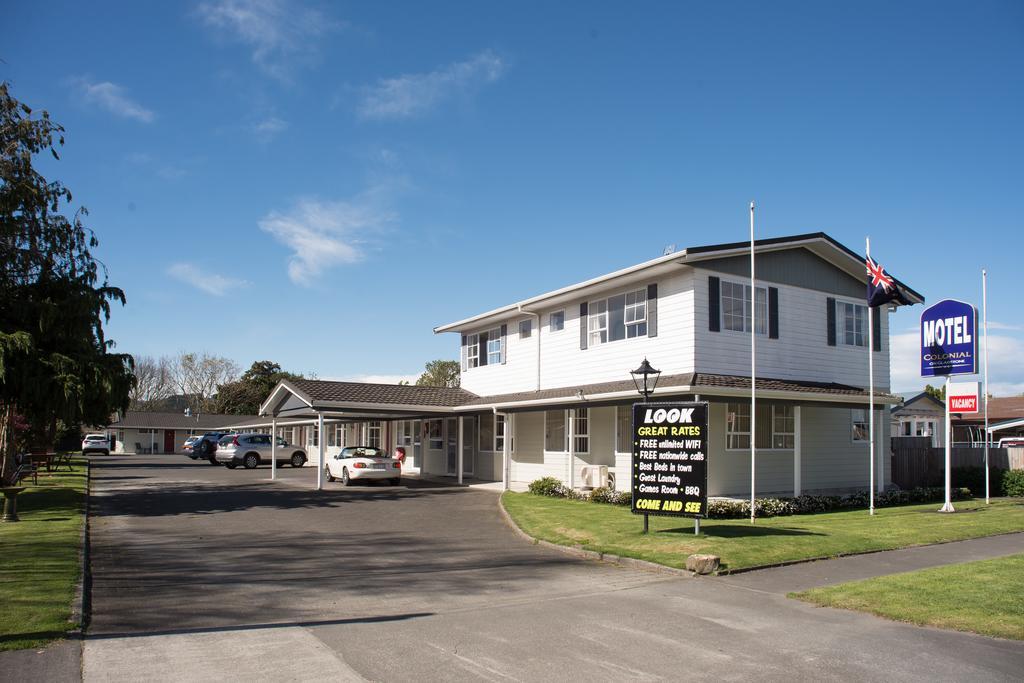 Colonial On Gladstone Motel Gisborne Bagian luar foto
