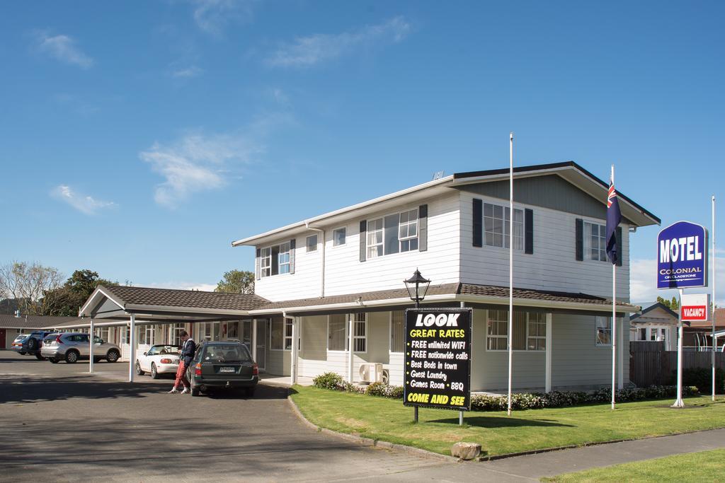 Colonial On Gladstone Motel Gisborne Bagian luar foto